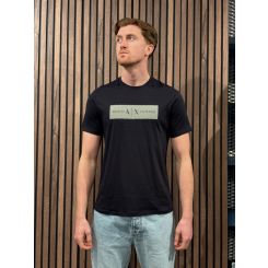 Armani Exchange - T-shirt - Blauw