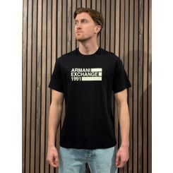 Armani Exchange - T-shirt - Zwart