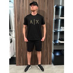 Armani Exchange - T-shirt - Zwart