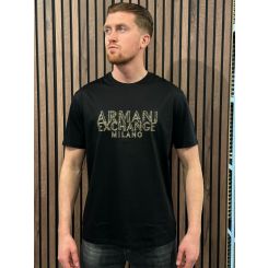 Armani Exchange - T-shirt - Zwart