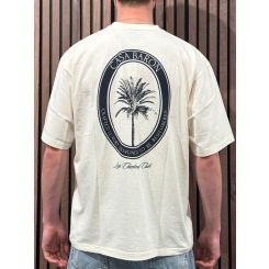 Baron Filou - T-shirt Casa Baron Palm - Wit