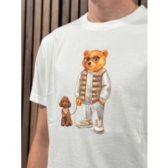 Baron Filou - T-shirt Filou CL - Wit