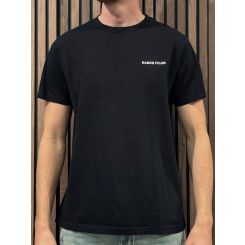 Baron Filou - T-shirt Oval Backprint Filou CLI - Zwart