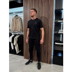 Boss - Waffle Pants Cuff - Zwart