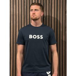 Boss - T-shirt RN - Donkerblauw