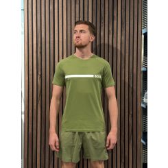 Boss - T-shirt RN Slim Fit - Groen