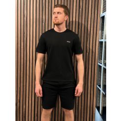Boss - Waffle Shorts - Zwart