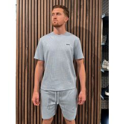 Boss - Waffle Shorts - Blauw
