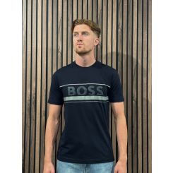Boss - Tee Iconic Zone - Blauw