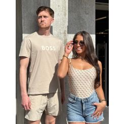 Boss - T-Shirt RN - Beige