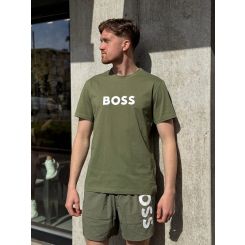 Boss - T-Shirt RN - Groen