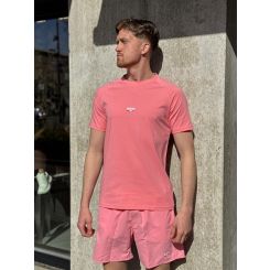 Boss - T-Shirt RN Slim Fit - Roze