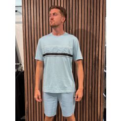 Boss - Tee Iconic Zone - Blauw