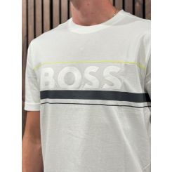 Boss - Tee Iconic Zone - Wit