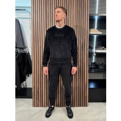 Boss - Velour pants - Zwart