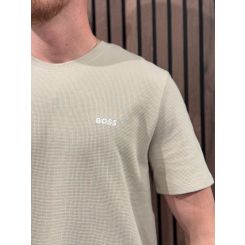 Boss - Waffle T-Shirt - Beige