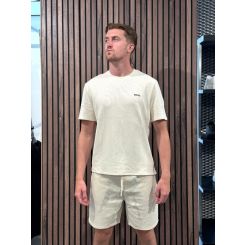 Boss - Waffle T-Shirt - Beige