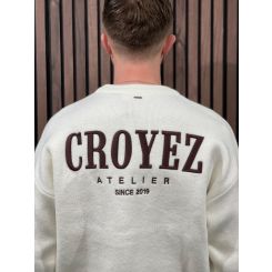 Croyez - Croyez Gallery Knit Sweater - Wit