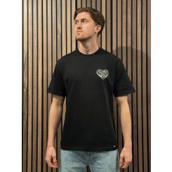 Croyez - Croyez Stitched Heart T-shirt - Zwart