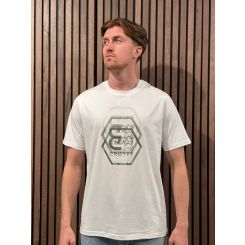 Cruyff Classics - C-Lion Chest Graphic Tee - Wit