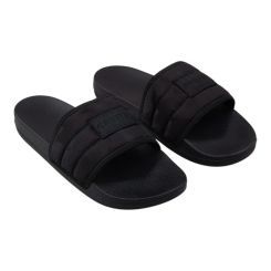 Cruyff Classics - Quilted Slide - Zwart