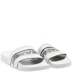 Emporio Armani - Slippers - Wit