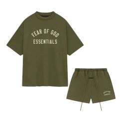 Essentials Fear Of God - Soccer Fleece - Groen