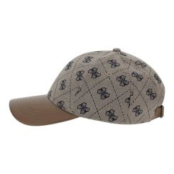 Guess - 4G Jacqaurd Cap - Bruin