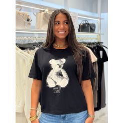 Guess Active - Bear Ss T-shirt - Zwart