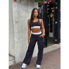 Guess Active - Brunella Wide Leg Pant - Zwart