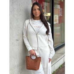 Guess Active - Circe Straight Leg Pant - Wit