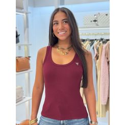 Guess Active - Colette Rib Tank - Rood
