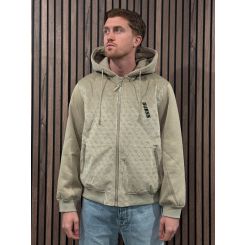 Guess Active - Elki Hoodie Padded Jacket - Beige