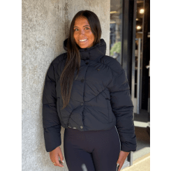 Guess Active - Fausta Puffy Jacket - Zwart