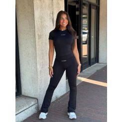 Guess Active - Lotus Cn Ss Tee - Zwart