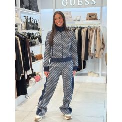 Guess Active - Maya 4G Wide Leg Pants - Blauw