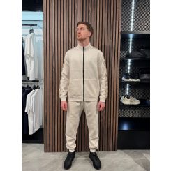 Guess Active - Mickey Full Zip Sweatshirt - Beige