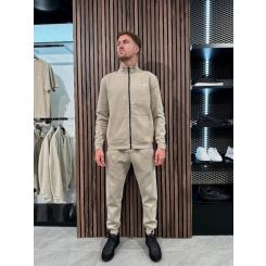 Guess Active - Mickey Full Zip Sweatshirt - Beige