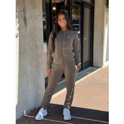 Guess Active - Olympe Full Zip Hoodie Sweatshirt - Groen