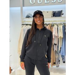 Guess Active - Olympe Full Zip Hoodie Sweatshirt - Zwart