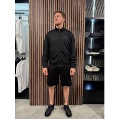 Guess Active - Ovidio Full Zip Sweatshirt - Zwart