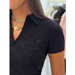 Guess Active - Peony Aop Semaless Dress - Zwart