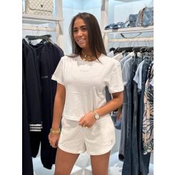 Guess Active - Primula Rhinestones Boxy Tee - Wit