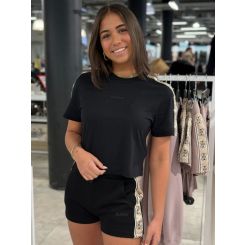 Guess Active - Britney Crop Tee - Zwart