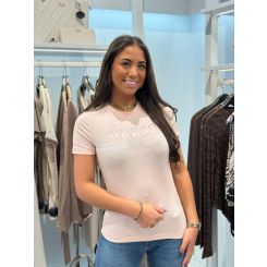 Guess Active - Siena Ss Cn T-shirt - Roze