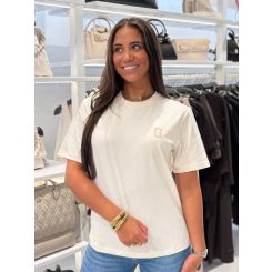 Guess Active - Siria Cn Ss T-shirt - Beige