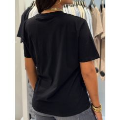 Guess Active - Teddy Bear Hat SS T-shirt - Zwart