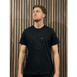 Guess Active - Tiberio Cn Ss T-shirt - Zwart