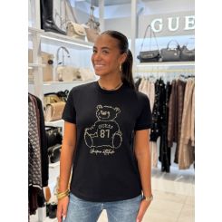 Guess Active - Unique Attitude Ss T-shirt - Zwart