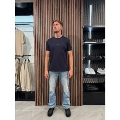 Guess - Aidy Cn Ss Tee - Blauw